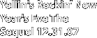 Yellin's Rockin' New Year's Eve