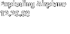 Exploding Airplane